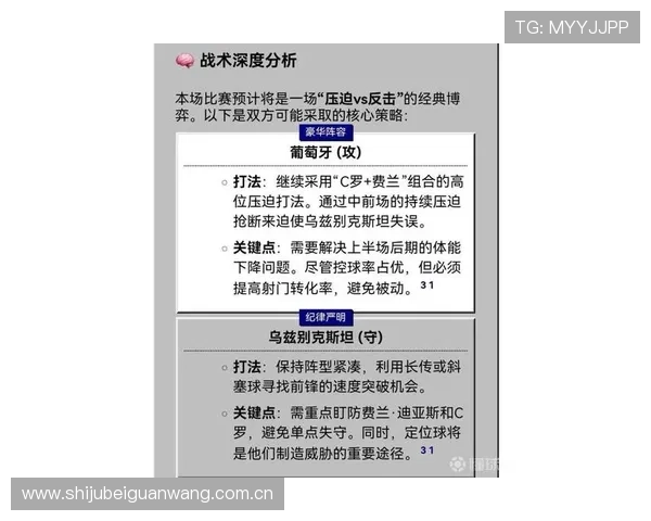 世界杯葡萄牙与乌兹别克斯坦比赛前的最新阵容信息与比赛亮点解读 世界杯葡萄牙与乌兹别克斯坦比赛前的最新阵容信息与比赛亮点解读